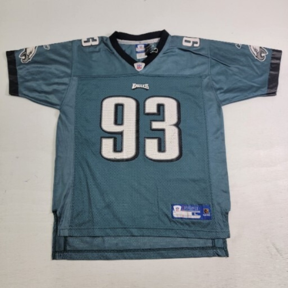 Vintage Philadelphia Eagles Jevon Kearse NFL Jersey Reebok Size Youth‎ L 14-16